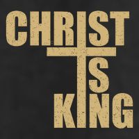 CHRIST IS KING JESUS IS KING 11oz C Handle Ceramic Mug
