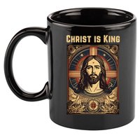 Christ is King Christian Easter 11oz C Handle Ceramic Mug