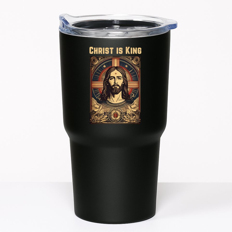Christ is King Christian Easter Tumbler
