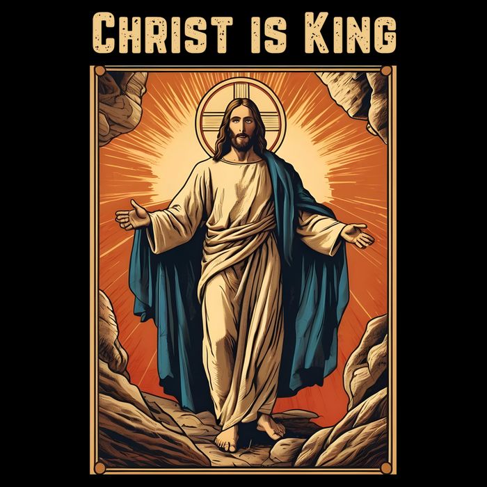 Christ is King Christian Easter Backpack