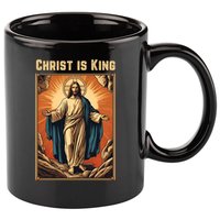 Christ is King Christian Easter 11oz C Handle Ceramic Mug