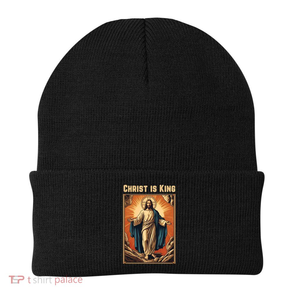 Christ is King Christian Easter Beanie