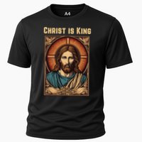 Christ is King Christian Easter Cooling Performance Crew T-Shirt