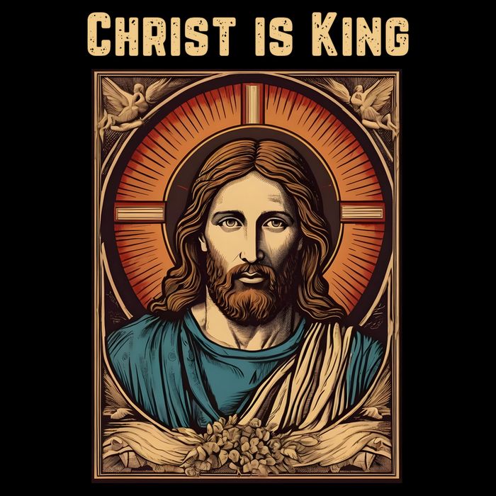 Christ is King Christian Easter Cooling Performance Crew T-Shirt