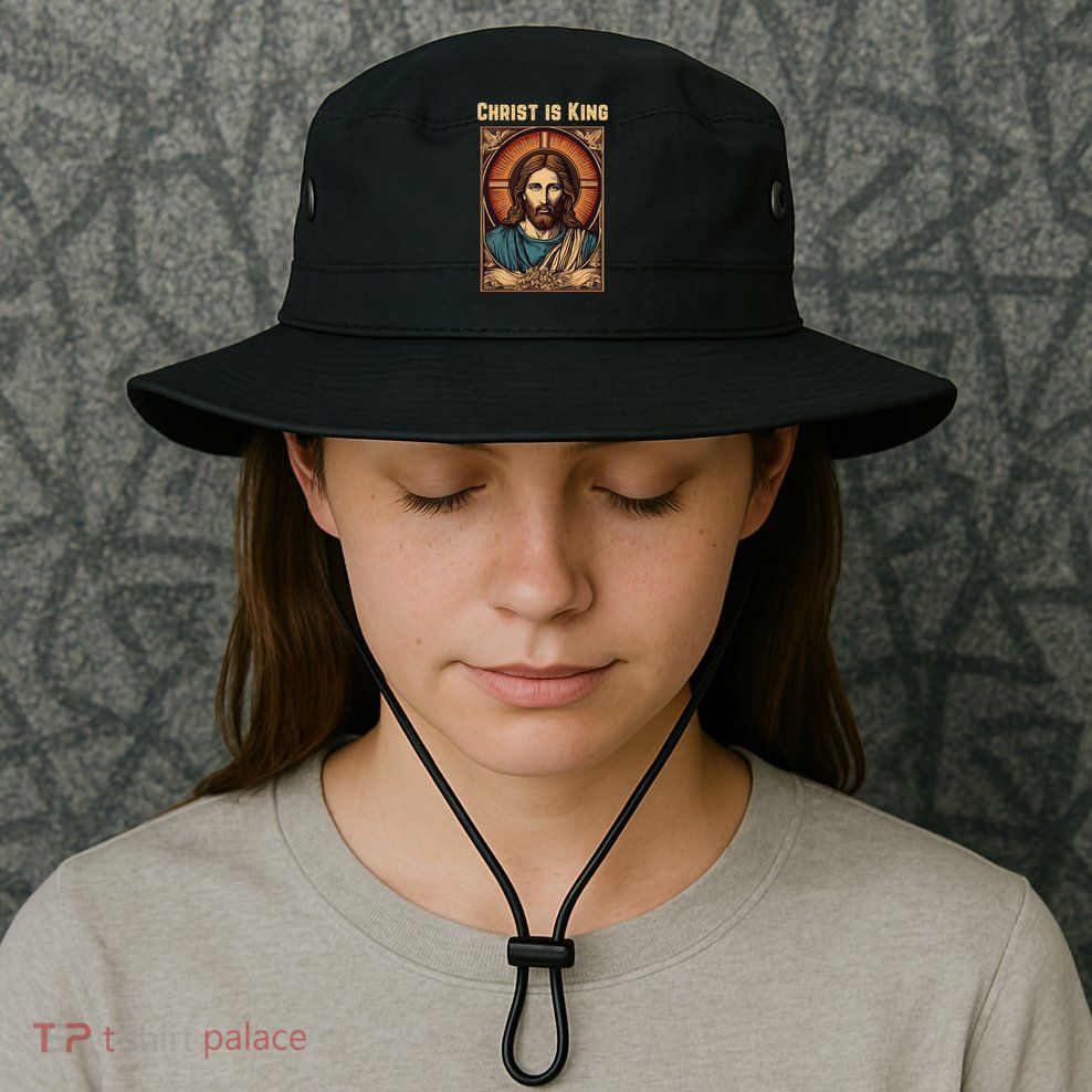 Christ is King Christian Easter Bucket Hat