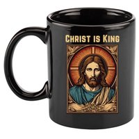 Christ is King Christian Easter 11oz C Handle Ceramic Mug