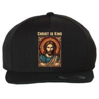 Christ is King Christian Easter Wool Snapback Cap