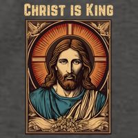 Christ is King Christian Easter Vector Backpack
