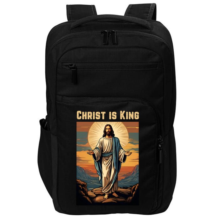 Christ is King Christian Easter Impact Tech Backpack