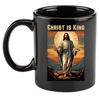 Christ is King Christian Easter 11oz C Handle Ceramic Mug