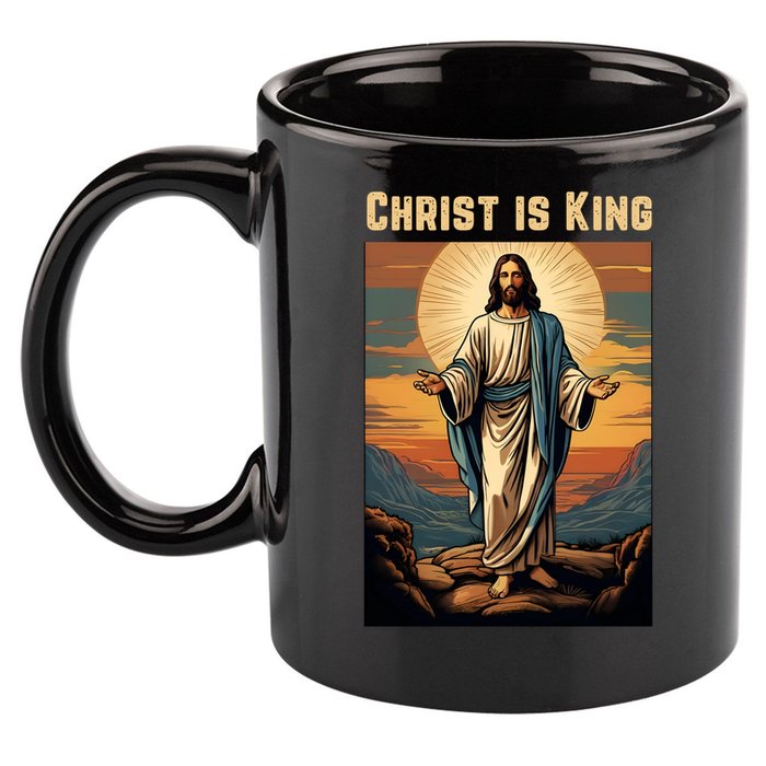 Christ is King Christian Easter 11oz C Handle Ceramic Mug