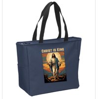 Christ is King Christian Easter Zip Tote Bag