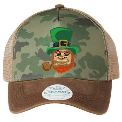 Cool Irish Leprechaun Ireland Irish Proud St Patrick Day Legacy Tie Dye Trucker Hat