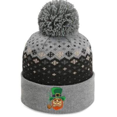 Cool Irish Leprechaun Ireland Irish Proud St Patrick Day The Baniff Cuffed Pom Beanie