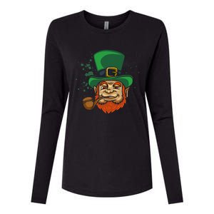 Cool Irish Leprechaun Ireland Irish Proud St Patrick Day Womens Cotton Relaxed Long Sleeve T-Shirt