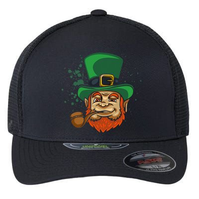 Cool Irish Leprechaun Ireland Irish Proud St Patrick Day Flexfit Unipanel Trucker Cap