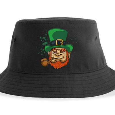 Cool Irish Leprechaun Ireland Irish Proud St Patrick Day Sustainable Bucket Hat