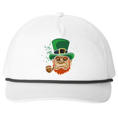 Cool Irish Leprechaun Ireland Irish Proud St Patrick Day Snapback Five-Panel Rope Hat