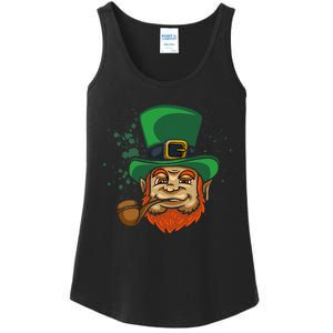 Cool Irish Leprechaun Ireland Irish Proud St Patrick Day Ladies Essential Tank