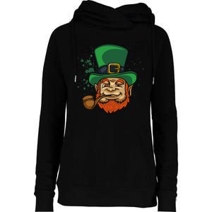 Cool Irish Leprechaun Ireland Irish Proud St Patrick Day Womens Funnel Neck Pullover Hood