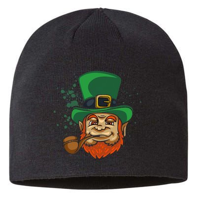 Cool Irish Leprechaun Ireland Irish Proud St Patrick Day Sustainable Beanie