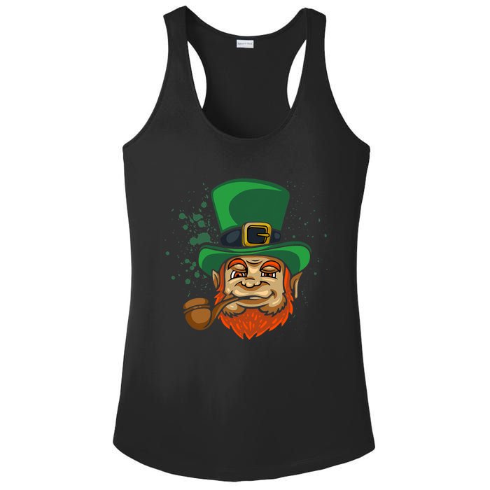 Cool Irish Leprechaun Ireland Irish Proud St Patrick Day Ladies PosiCharge Competitor Racerback Tank