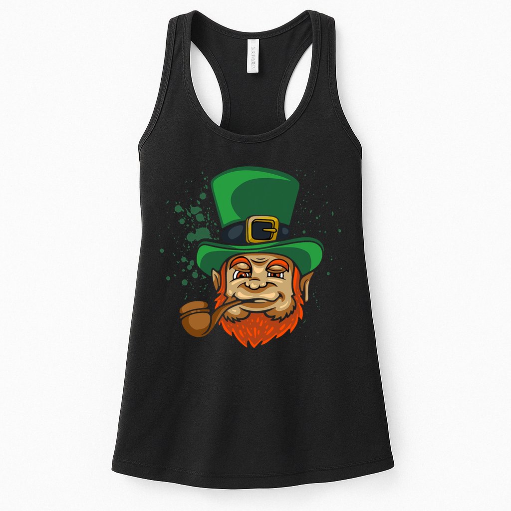 Cool Irish Leprechaun Ireland Irish Proud St Patrick Day Womens Tank Top