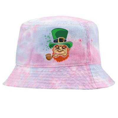 Cool Irish Leprechaun Ireland Irish Proud St Patrick Day Tie-Dyed Bucket Hat