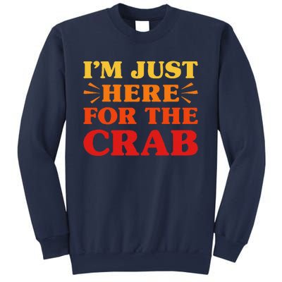 Crab I Love Crab Funny Food Lover Sweatshirt