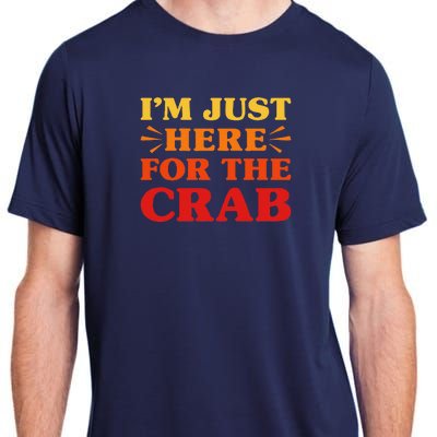 Crab I Love Crab Funny Food Lover Adult ChromaSoft Performance T-Shirt