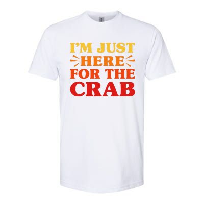 Crab I Love Crab Funny Food Lover Softstyle® CVC T-Shirt