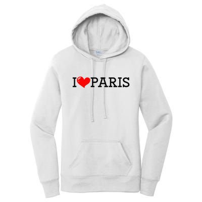 Cool I Love Paris Women's Pullover Hoodie