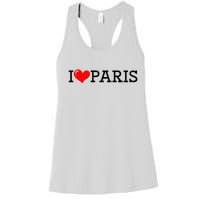 Cool I Love Paris Women's Racerback Tank