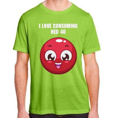 Cuntmama I Love Consuming Red 40 Adult ChromaSoft Performance T-Shirt