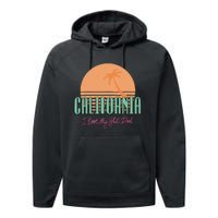 California I Love My Slut Dad Performance Fleece Hoodie