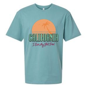 California I Love My Slut Dad Sueded Cloud Jersey T-Shirt