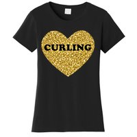 Curling I Love Curling Gift Women's T-Shirt