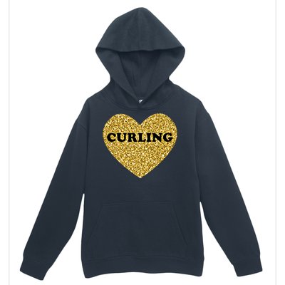 Curling I Love Curling Gift Urban Pullover Hoodie