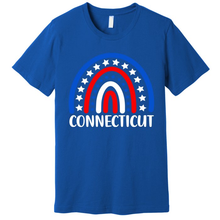 Connecticugift I Love Connecticut Usa Gift Premium T-Shirt