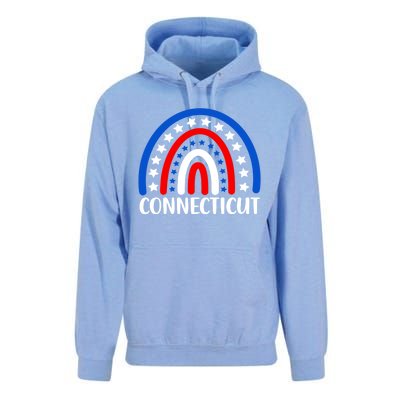 Connecticugift I Love Connecticut Usa Gift Unisex Surf Hoodie