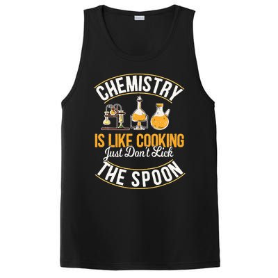 Chemistry Is Like Cooking Funny Chemist Science Nerd Lover PosiCharge Competitor Tank