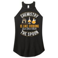 Chemistry Is Like Cooking Funny Chemist Science Nerd Lover Women’s Perfect Tri Rocker Tank