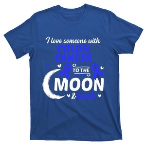 Crc I Love Someone With Colon Cancer Colon Cancer Awareness Great Gift T-Shirt