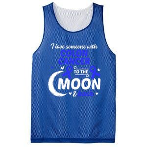 Crc I Love Someone With Colon Cancer Colon Cancer Awareness Great Gift Mesh Reversible Basketball Jersey Tank