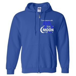 Crc I Love Someone With Colon Cancer Colon Cancer Awareness Great Gift Full Zip Hoodie