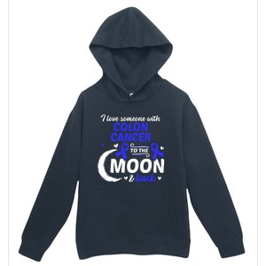 Crc I Love Someone With Colon Cancer Colon Cancer Awareness Great Gift Urban Pullover Hoodie