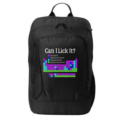 Can I Lick It Periodic Table Teacher Student City Backpack