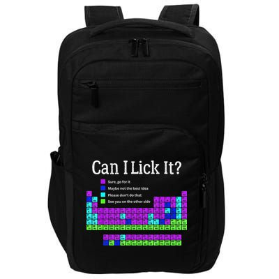 Can I Lick It Periodic Table Teacher Student Impact Tech Backpack