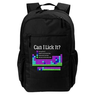Can I Lick It Periodic Table Teacher Student Backpack