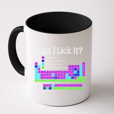 Can I Lick It Periodic Table Teacher Student Mug